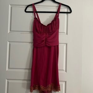 NWT Free People Silk Minidress